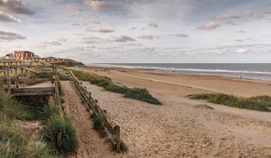 Bacton Beach North Norfolk