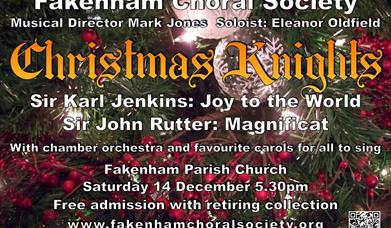 Fakenham Choral Society 'Christmas Knights' concert