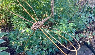 Woven willow dragonfly