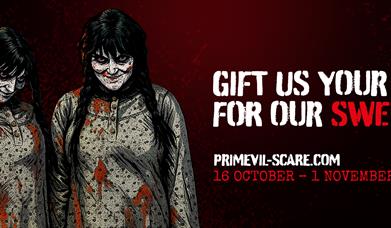 Two horror characters on PrimEvil banner 2025