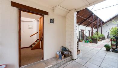 The Loft Apartment, sleeps 2, entrance