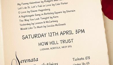 "To Love", a spring concert brought to you by serenatafemalevoices.co.uk