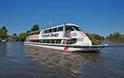 Queen of the Broads River Cruise Passenger Boat on the Norfolk Broads