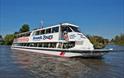 Queen of the Broads River Cruise Passenger Boat on the Norfolk Broads