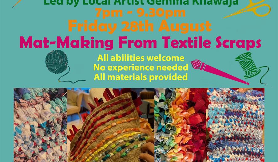 28th August Mat Making with Cromer Craft Club