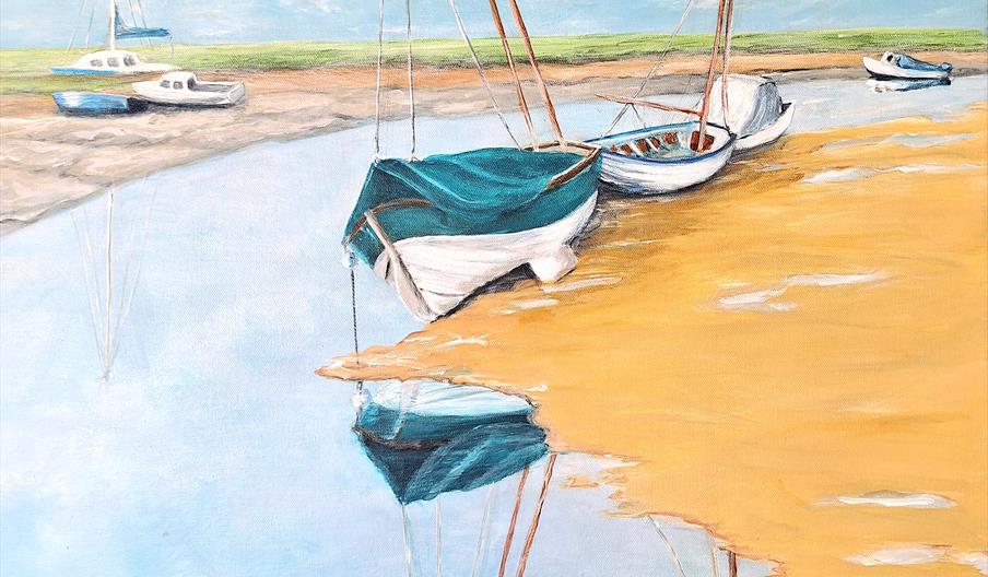Blakeney Harbour by Barbara King