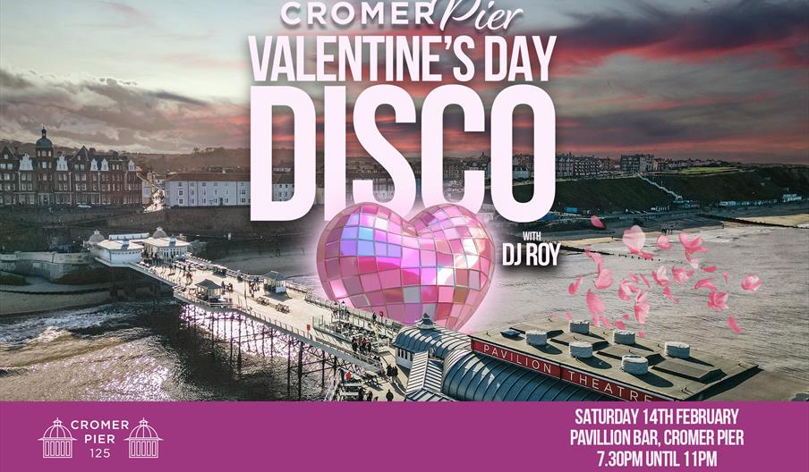 Valentines Disco on Cromer Pier