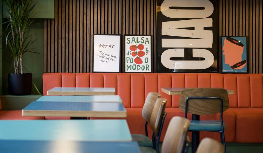 Modern Pizza restaurant, with authentic Italian hand-stretched pizza in Holt