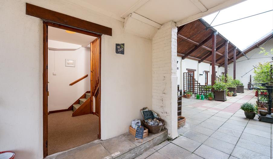 The Loft Apartment, sleeps 2, entrance