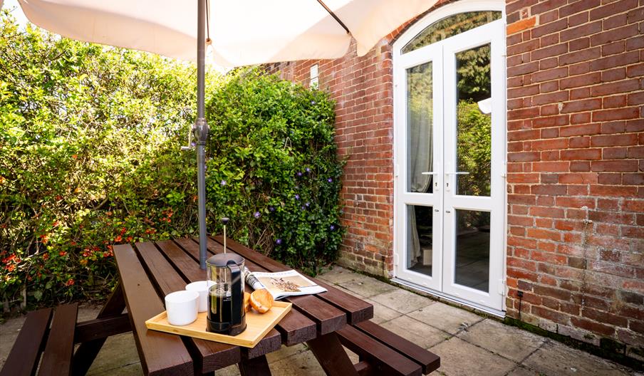 Seclusion Cottage, Patio