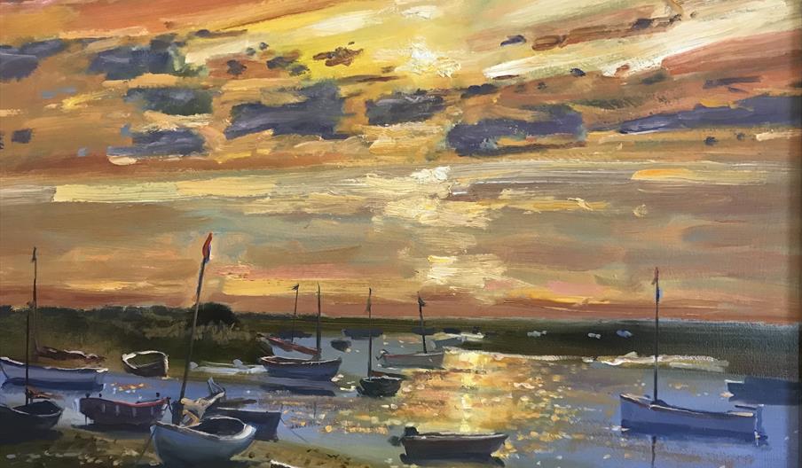 Sunset, Burnham Overy Staithe