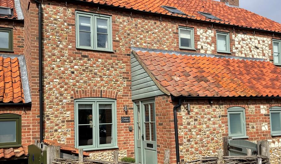 Front of cottage
