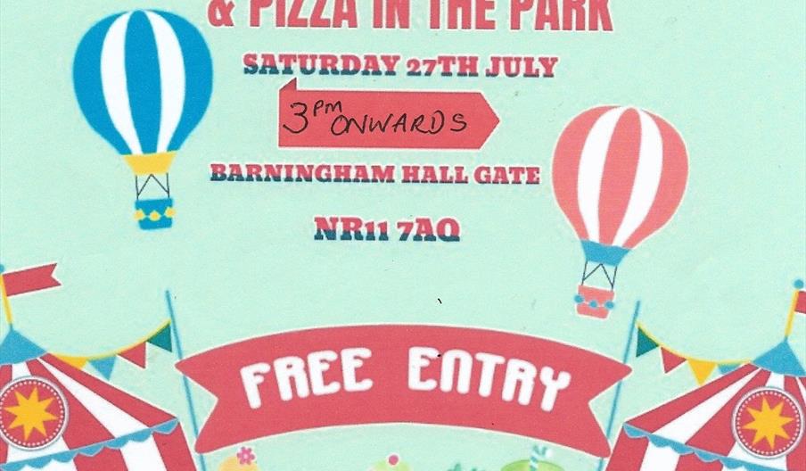 Music & Pizza in The Park