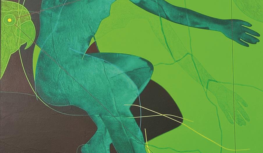 From Shangri-La to Cromer Work inspired by Derrick Greaves