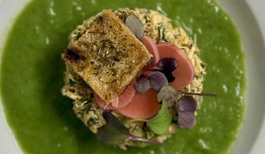 Spring Menu Starter at The Garden Rooms, The Grove