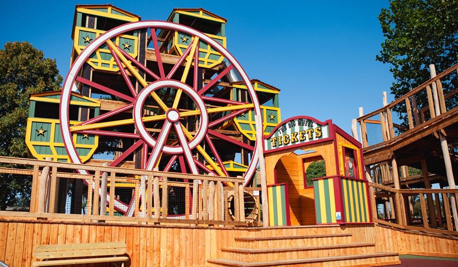 Thursford's Adventure Play Fair Carousel Climbing Frame