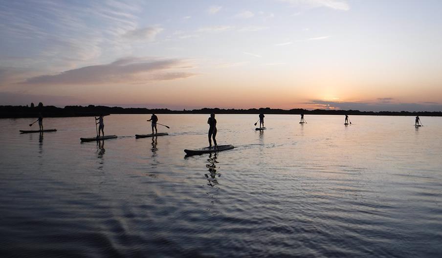 Norfolk Outdoor Adventures - Sunset SUP