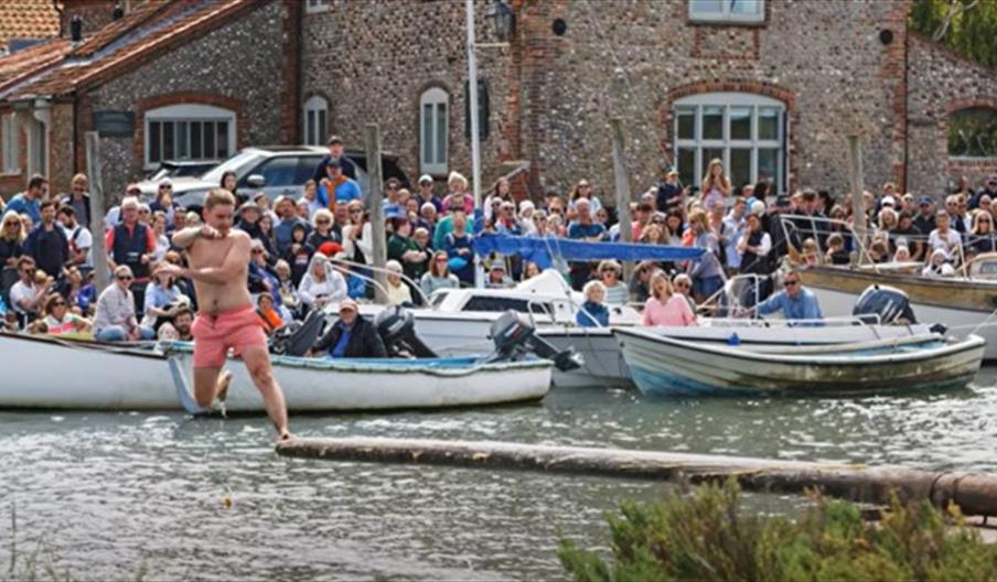 Blakeney Regatta and Greasy Pole Challenge