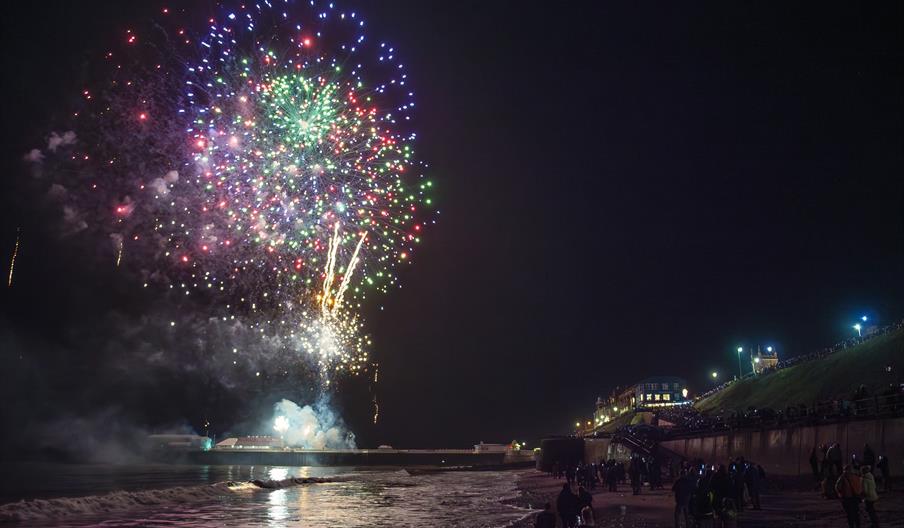 Cromer New Year's Day Fireworks