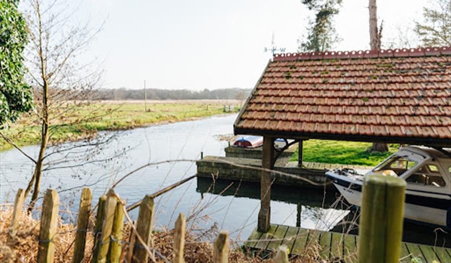 Canal Camping at Dilham Hall Retreats