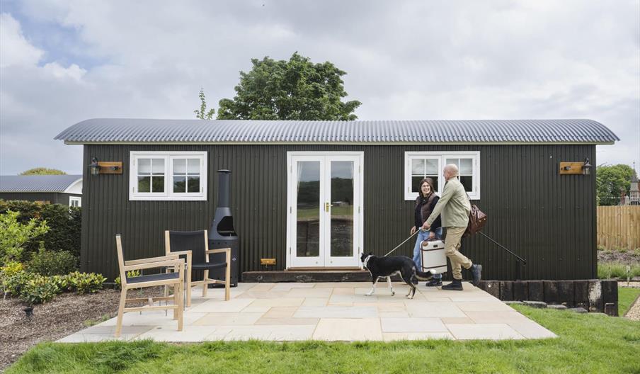 Shepherd Huts at The Victoria