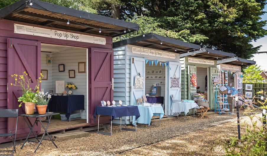 Pop Up Shops at Dalegate Market in Burnham Deepdale on the beautiful North Norfolk Coast