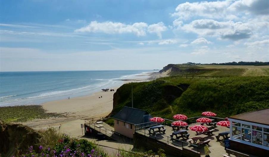Seaview Beach Cafe, West Runton, north Norfolk