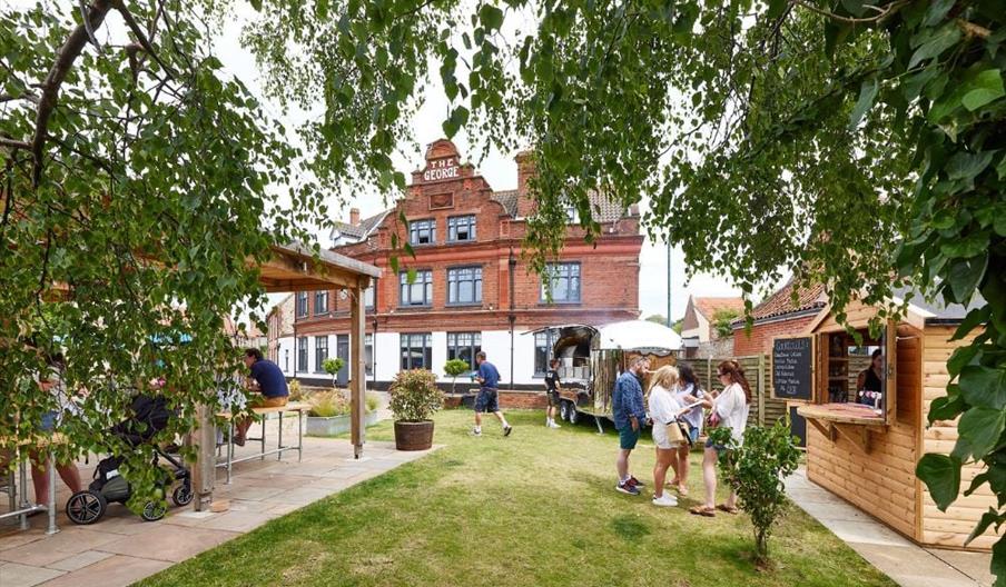 The George and Dragon Hotel, Cley-next-the-Sea, north Norfolk