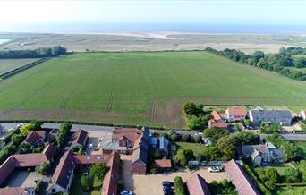 Titchwell Manor has a coastal view