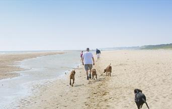 Winterton on sea beach