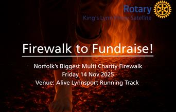 Firewalk to Fundraise! 2025