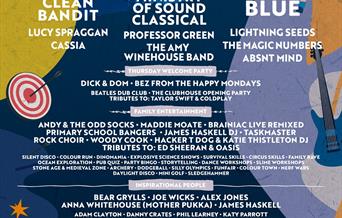 The line up for Gone Wild Festival Norfolk 2025