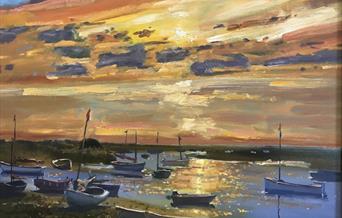 Sunset, Burnham Overy Staithe