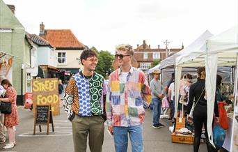 Holt Sunday Market Visitors