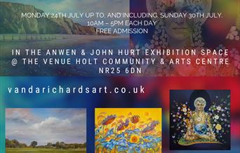 From Imagination to Open Skies, exhibition by Vanda Richards & Graham Bell