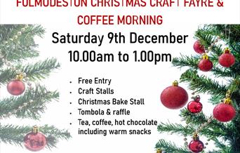 Fulmodeston Christmas Craft Fayre & Coffee Morning