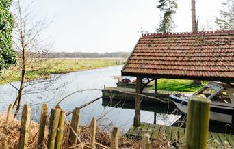 Canal Camping at Dilham Hall Retreats