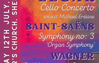 concert flier detailing the event
