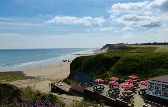 Seaview Beach Cafe, West Runton, north Norfolk