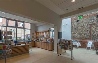 Wells Visitor Information Centre at Wells Maltings, north Norfolk