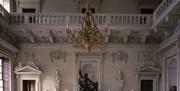 The Stone Hall at Robert Walpole's house, Houghton Hall, Norfolk