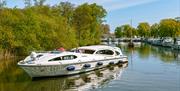 Cruiser in the Broads National Park