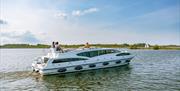 Cruiser in the Broads National Park