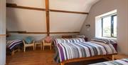 Private ensuite room at Deepdale Camping & Rooms