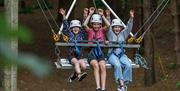 Super Swing at Hilltop Adventure - Sheringham