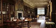 The Long Gallery, Blickling Hall with a collection of 10,000 books.