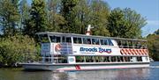 Belle of Broads River Cruise Passenger Boat on the Norfolk Broads