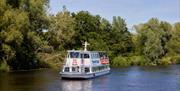 Belle of the Broads River Cruise Boat on the Norfolk Broads