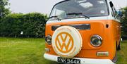 VW Campervan at Deepdale Camping & Rooms