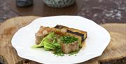 Eric Snaith, executive chef owner of Titchwell Manor creates delicious plates